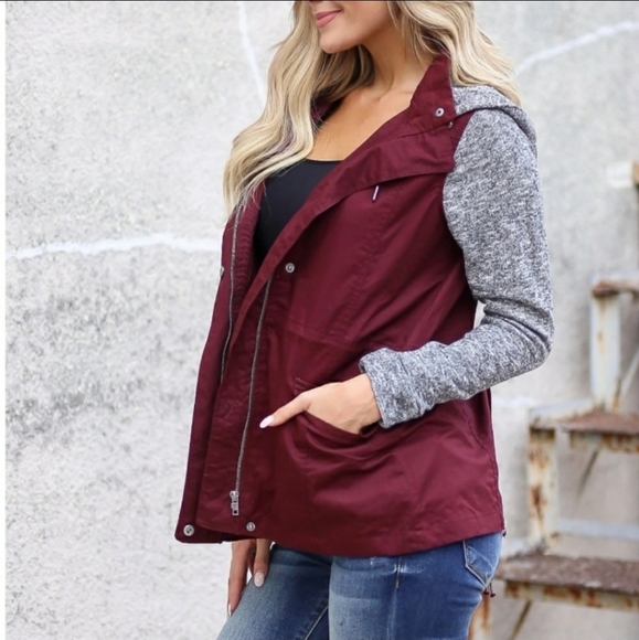 Hooded Anorak utility military jacket - Picture 2 of 4